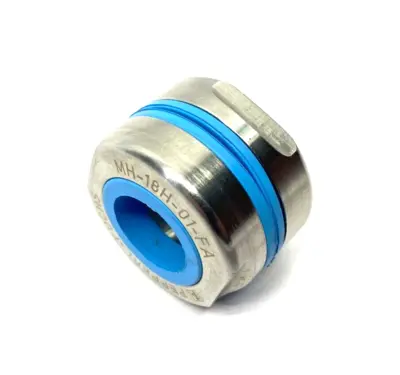 USED PEPPERL+FUCHS CYLINDRICAL MOUNTING AID FOR SENSORS 18MM