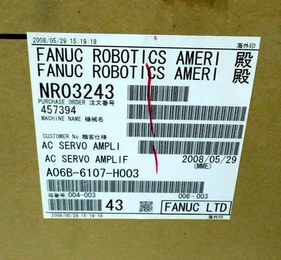 NEW FANUC A 06 B 6107 H 003
