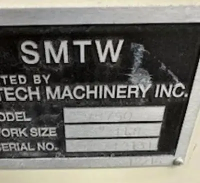 Used ECOTECH SMTW VR750 VERTICAL SPINDLE SURFAVE GRINDER W/ ACCESSORIES Rotary Surface Grinders Michigan US | Harbor Machinery Inc. #1283447