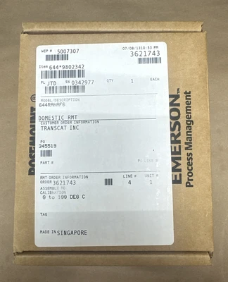 NEW Emerson Rosemount 644RANAF6