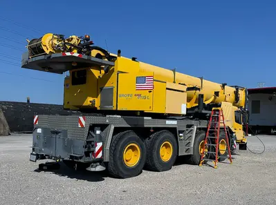 Used 2013 GROVE GMK4115L Rough Terrain Cranes Texas US | Uriquip #1420942