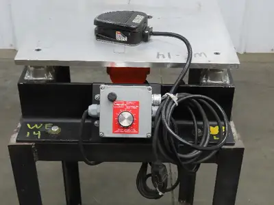 SCR-200 Flat Deck Paper Jogger Shaker Table 18x18" 0-4000 RPM 115V 2500 VPM