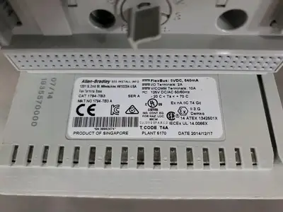 USED Allen Bradley 1794-TB3 Ser A Flexbus Terminal Block