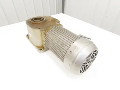 GTR Nissei FSMN-55-15-220 Gearmotor 2.2kw 220V 3PH 113rpm 15:1 Hollow Shaft