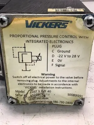 USED EATON-VICKERS EHST-3-FVF-40
