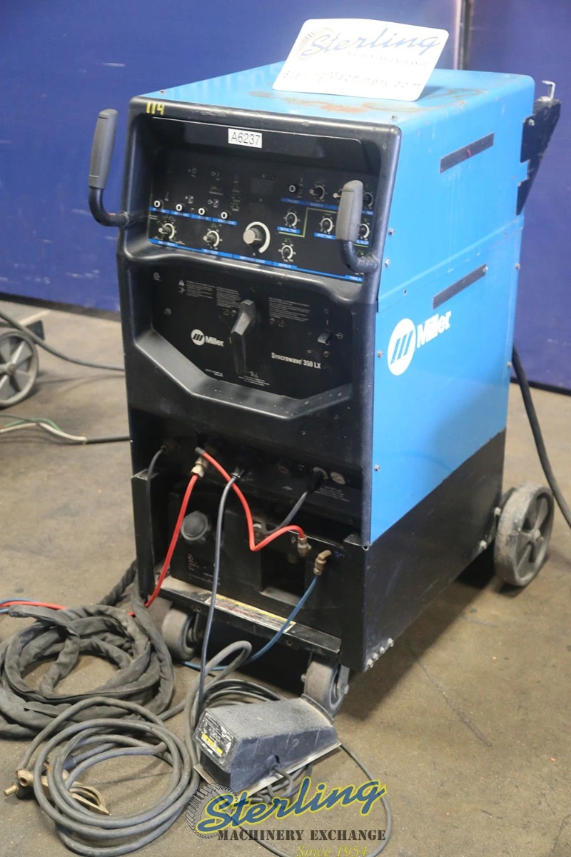 Used MILLER SYNCROWAVE 350 LX Tig Welders California US | Sterling Machinery Exchange #1466184
