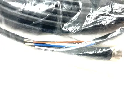 NEW BECKHOFF SINGLE ENDED POWER CABLE M8 STRAIGHT 4-PIN 15M
