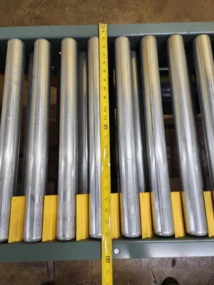 Used HYTROL V-BELT CONVEYOR Roller Conveyors Wisconsin US | Packer City Sales #1316841