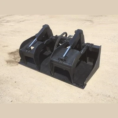 Blue Diamond Grapple Bucket Attachment