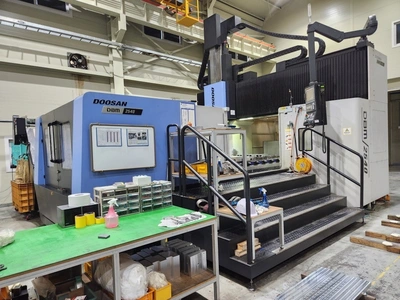 2019 DOOSAN DBM-2540 VMC Gantry / Bridge Type CNC | USED CNC WAREHOUSE (1)