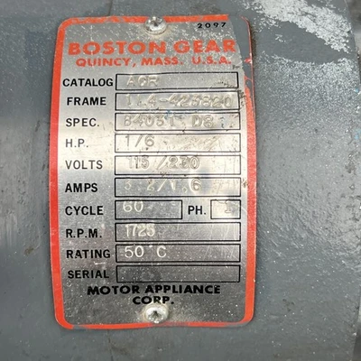 Used Boston Gear F310B50G1ACRT Speed Reducers California US | Davliegogo LLC #1706634