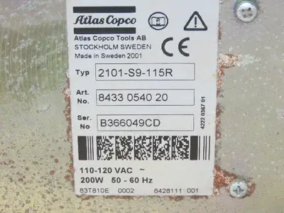 Atlas Copco 2101-S9-115R Tensor S9