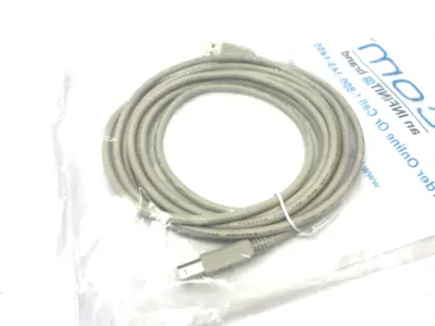 NEW L-COM PREMIUM USB CABLE TYPE A - B CABLE 0.3M