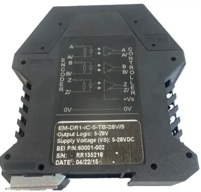 NEW BEI SENSOR EM-DR1-IC-5-TB-28V/5 ENCODER EMDR1IC5TB28V5