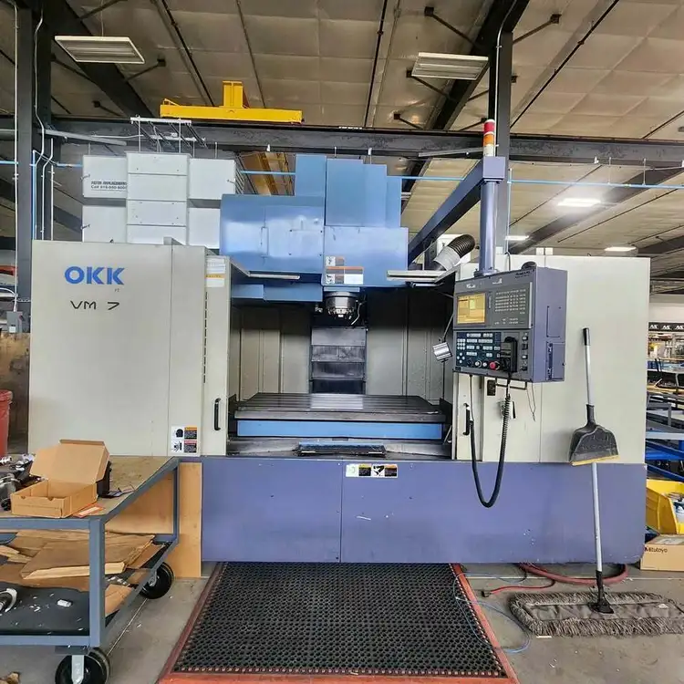Used 2003 OKK VM-7 Vertical Machining Centers Ohio US | Toolquip, Inc. #887384