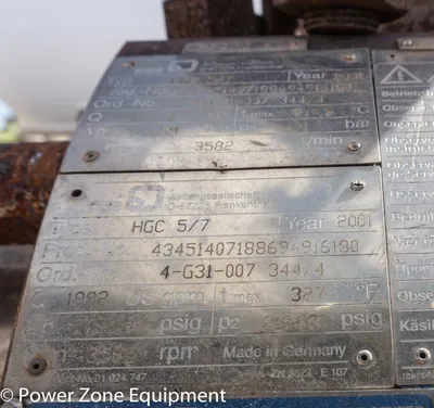 USED KSB HGC 5/7