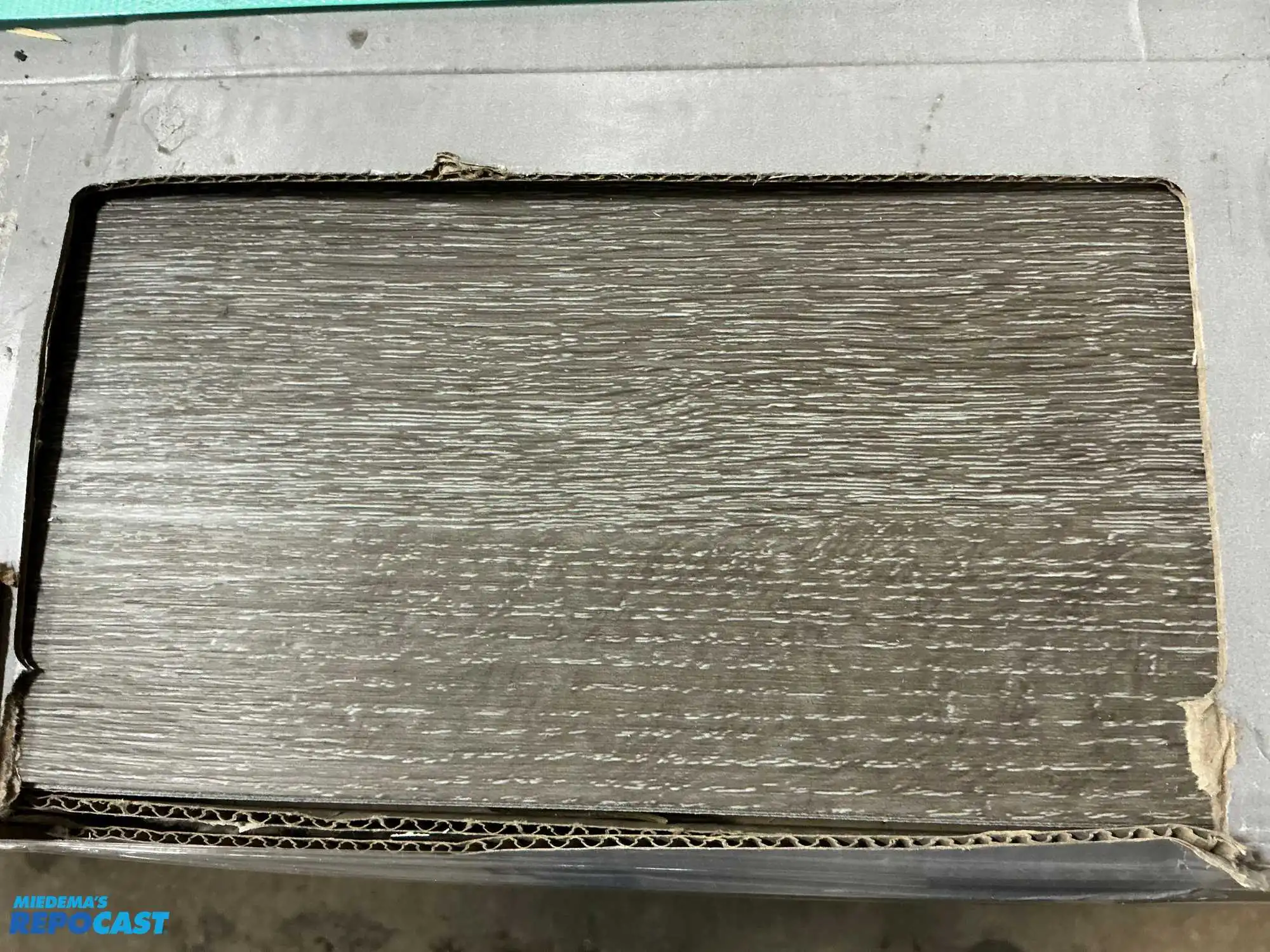 Pallet of 55 cases of MSI GLENRIDGE CHARCOAL OAK 6X48 LUXURY VINYL TILE - Approximately 1980 sq.ft.