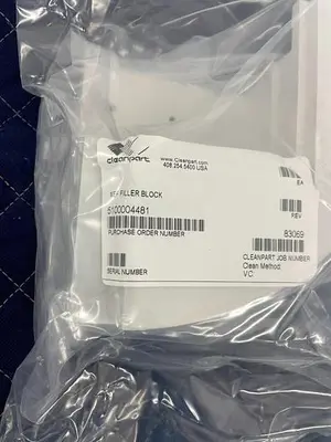 APPLIED MATERIALS 20-00-07286 ALUMINUM FILLER BLOCK SIDES