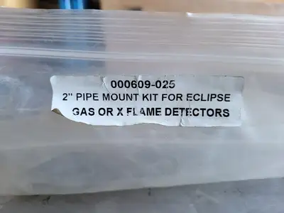 2" Pipe Mount Kit 000609-025 for Gas or X Flame Detectors