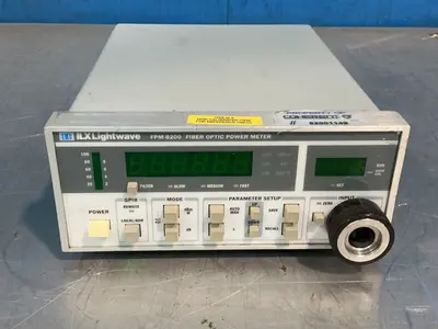 Used ILX LIGHTWAVE FPM8200 Optical Detectors / Power Meters Ohio US | HGR 24 #1335383