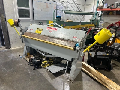 NATIONAL SHEET METAL U6-7212 Brakes, Box & Pan Manual | Norcal Machinery (1)