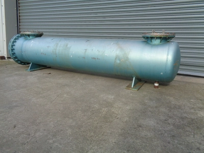 19.6 Sq.M. S/S Shell & Tube Heat Exch.