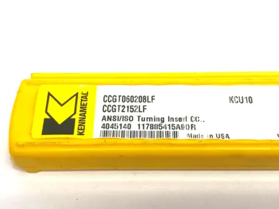 NEW KENNAMETAL SCREW-ON CCGT-LF POSITIVE INSERT CCGT060208LF