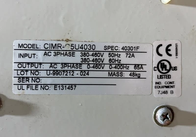 Used P&H 4065-FVG+ Variable Speed Drives Indiana US | J&J Industrial Supply #1412965