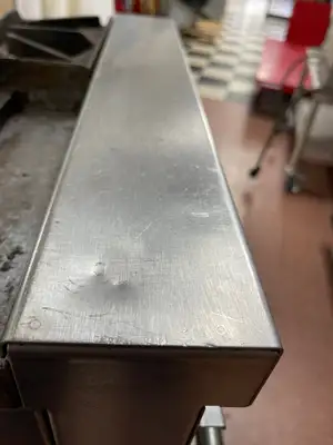 Used US Range Used U.S. Range Natural Gas 2 Burner 24" Range with 12" Flat Top Griddle and Oven Commercial Ranges Illinois US | Falcon Restaurant Supply #1376407