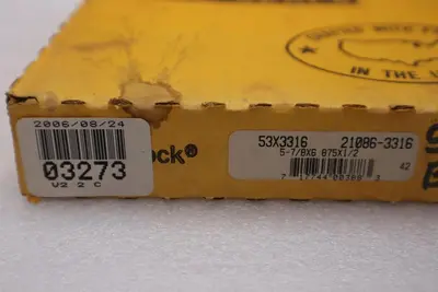 NEW IN BOX KLOZURE 21086-3316 SEALS HI-PERFORMANCE STOCK 3789A