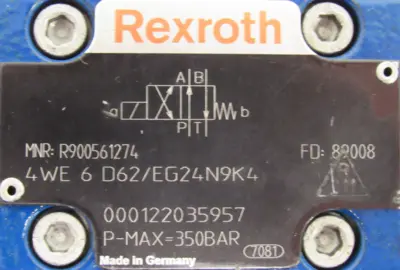 NEW REXROTH R900918616 CONTROL VALVE 4WEH22C76/6EG24N9TK4 R900561274