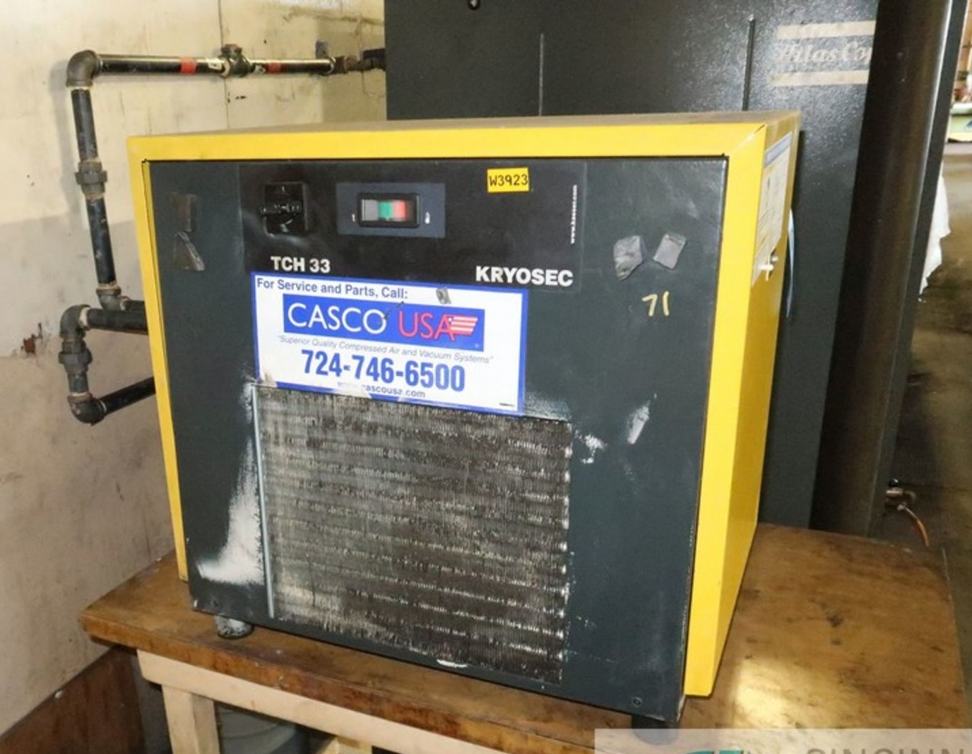 USED 2016 KAESER TCH-33