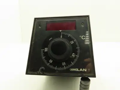 Jumo TROW-96/DI Temperature Controller Module LCD Display Dial Control 0-100C