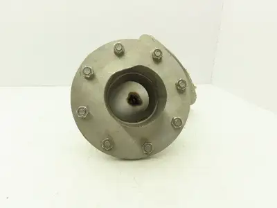 4"x 90° Stainless Flanged Pipe Elbow Vacuum Blower Intake