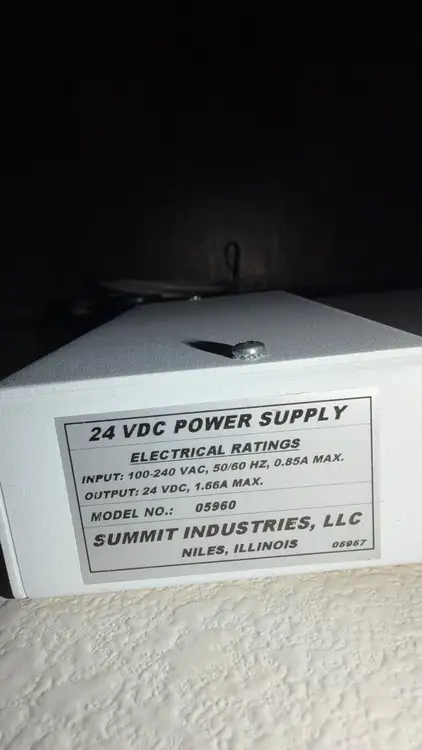 Used Summit Industries, LLC 05960 DC Power Supplies Texas US | PT Medical Technologies #1458639