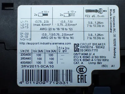 NEW SIEMENS 3RA21100CA151BB4