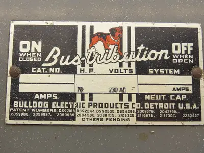 Used BULLDOG _UNKNOWN_ Relays & Switches Indiana US | Arrow Industrial #1440418
