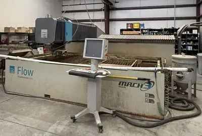 2014 FLOW MACH 3 4020B Waterjet Cutters | Midstate Machinery (1)