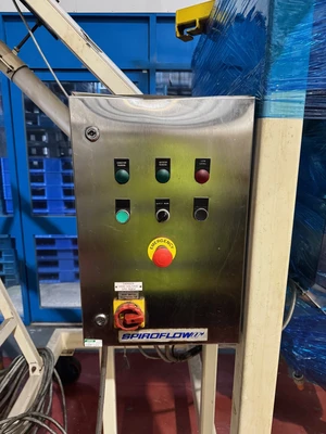 Spiroflow 1 ton Big Bag Discharge unit with elevator
