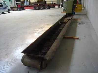 USED MAYFRAN CHIPCONVEYOR 6000 X 400