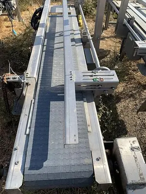 Conveyor, Belt, 12" x 6.5', S/st, Plastic Belt, Boxes #S744697