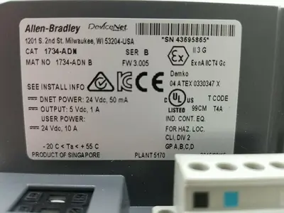 USED ALLEN BRADLEY 1734ADN