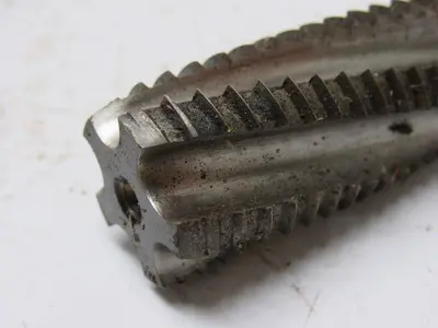 Vermont 1" 14  Spiral Plug Tap 4 Flute HHS 9" over all length For Cast Aluminum