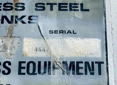 USED 1984 PERMA-SAN 1000 GALLON JCVC