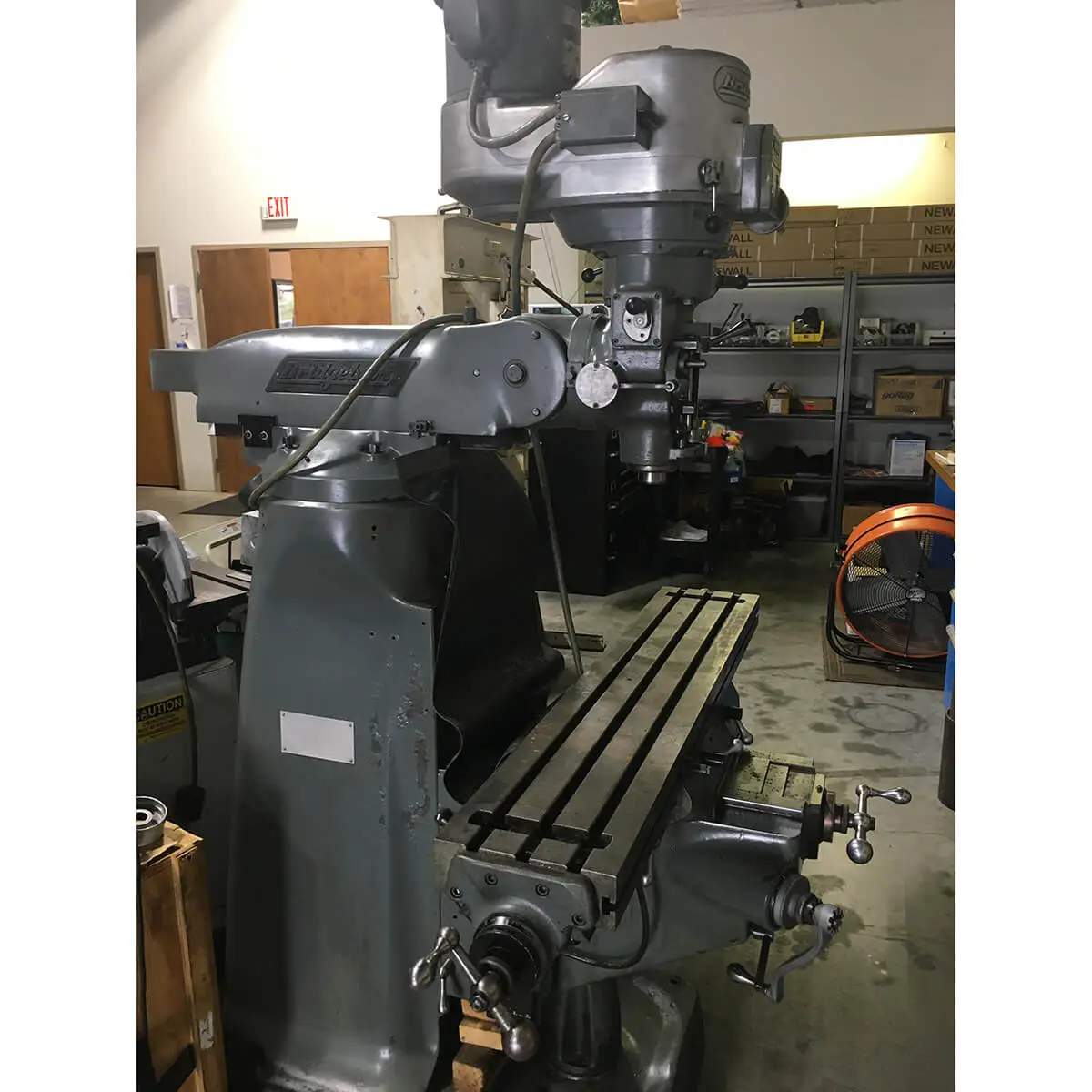 9″ x 48″ Used Bridgeport Mill