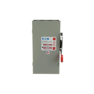 Eaton DH361UGKN Heavy Duty Single-Throw Non-Fused Safety Switch, 30 A [New]
