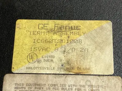 Used GE IC660TSD100B Misc Electrical & Power Parts Ohio US | Surplus Asset Holdings #1238934