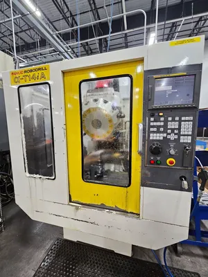 1998 FANUC ROBODRILL ALPHA T14IA Vertical Machining Center | Tight Tolerance Machinery (1)