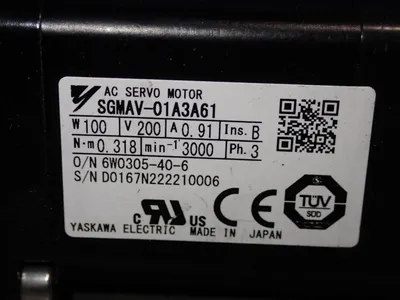 USED YASKAWA ELECTRIC SGMAV01A36A61
