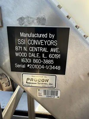 STAINLESS STEEL CLEATED Z- FLOW ELEVATOR